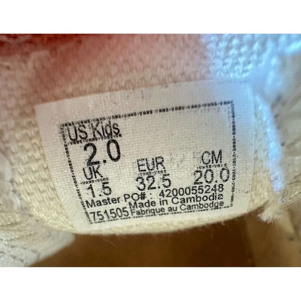 Vans pattern design